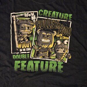 Funko Pixar Monster Inc & Toy Story Double Feature Tee Shirt Size 2X